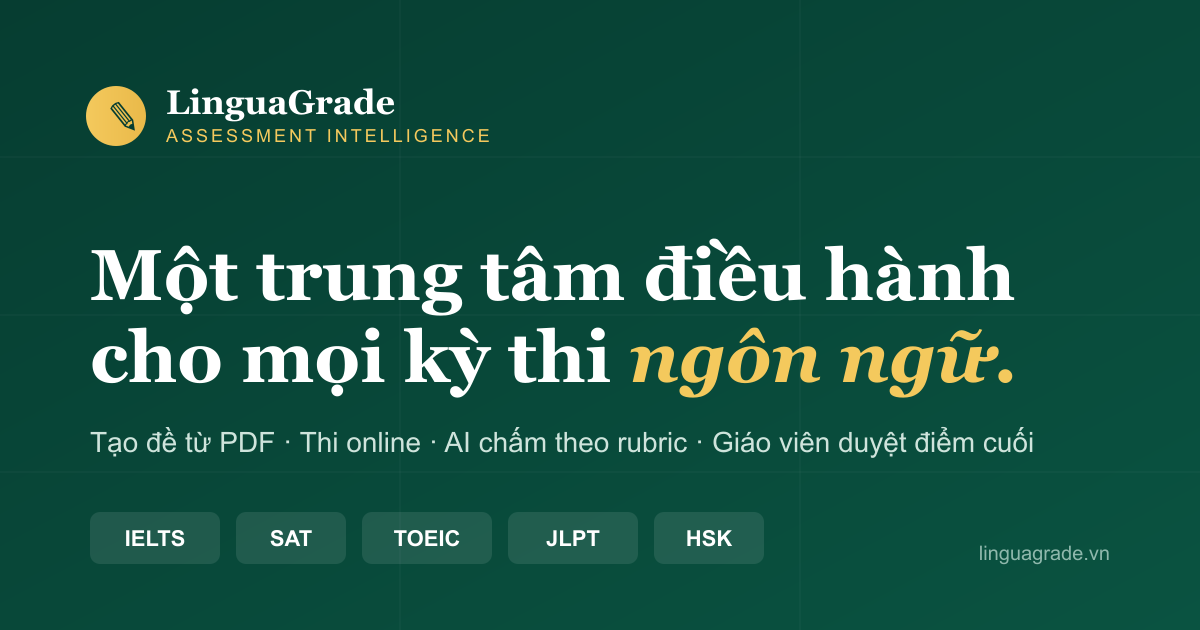 Quy trình đăng bài blog SEO/GEO cho trung tâm ngoại ngữ